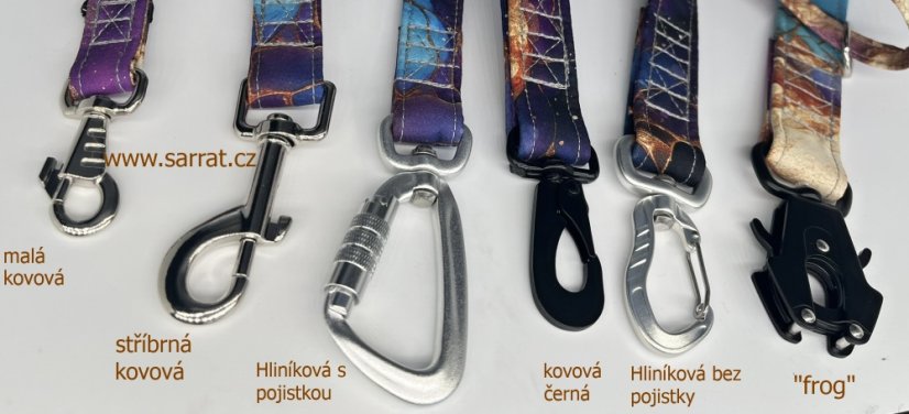 Klasické softshellové vodítko CITY magic moments - Šířka vodítka: 2 cm, Délka vodítka: 130 cm, Karabina: vypouštěcí "frog" černá