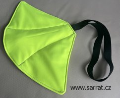 Sofshellová pískací hračka Mantha neon yellow