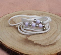 Výstavní vodítko s korálky VV145