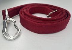 Klasické softshellové vodítko CITY red