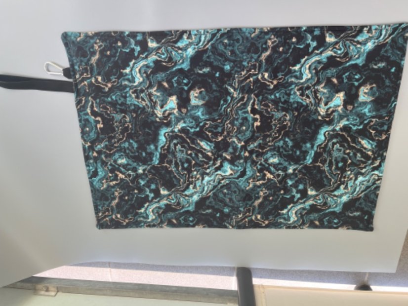 Cestovní deka pro psa NATRON green lagoon - velikost: velká cca 100x70