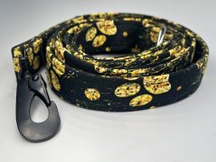 Klasické softshellové vodítko CITY gold paws