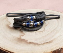 Výstavní vodítko s korálky VV134