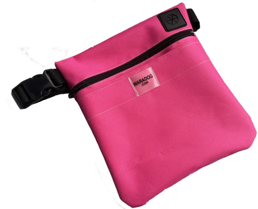 Pamlskovník pro psy Waradog CITY pink - Obvod: 85-143 cm