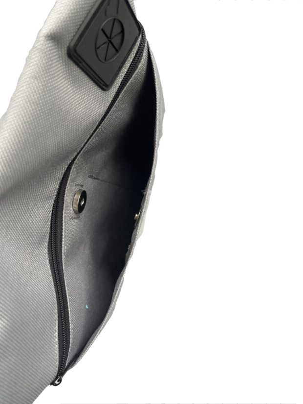 Pamlskovník pro psy Waradog CITY grey - Obvod: 79 - 119 cm
