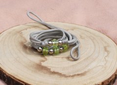 Výstavní vodítko s korálky VV155