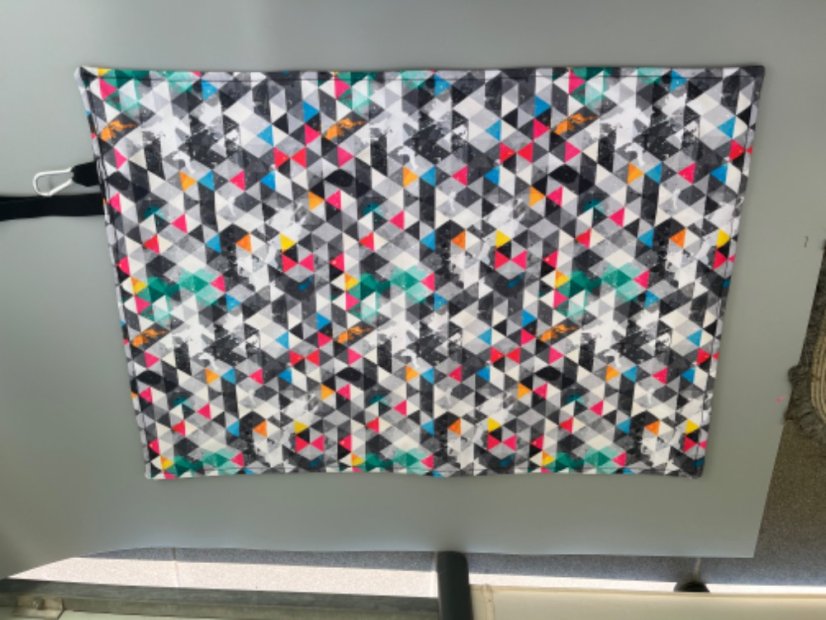 Cestovní deka pro psa NATRON triangel - velikost: velká cca 100x70