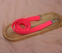 Klasické softshellové vodítko CITY Neon pink