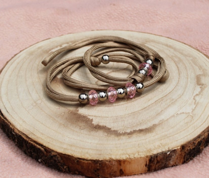 Výstavní vodítko s korálky VV117