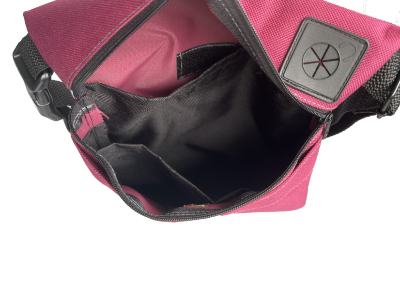 Pamlskovník pro psy Waradog CITY bordo - Obvod: 79 - 119 cm
