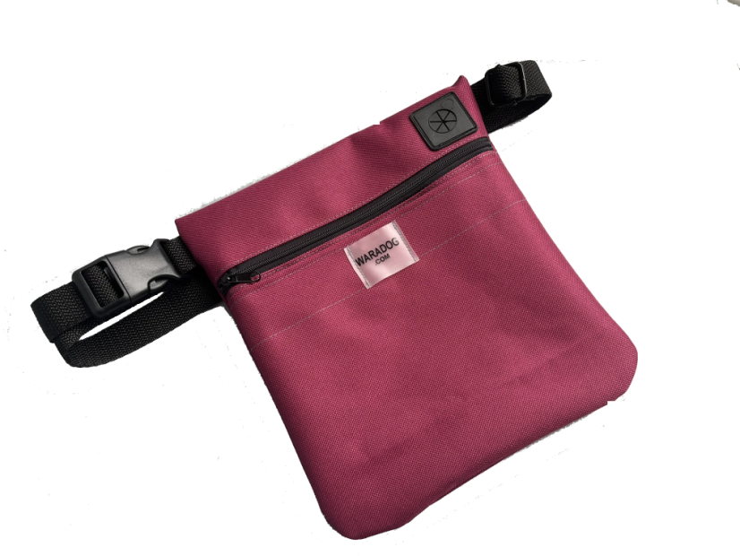 Pamlskovník pro psy Waradog CITY bordo - Obvod: 79 - 119 cm
