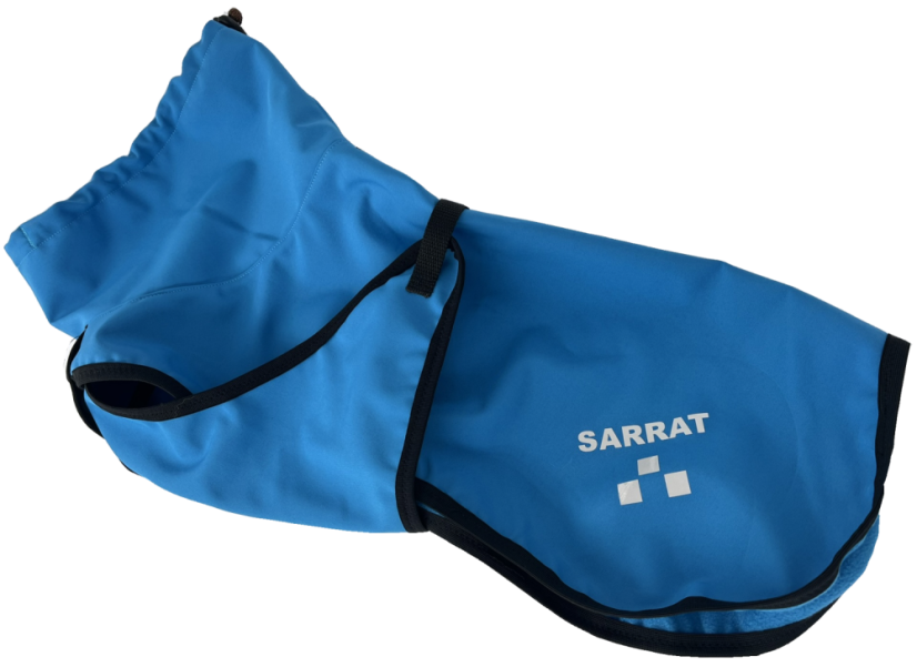 Obleček  HAYET EXTRA WARM blue - Délka oblečku: 70