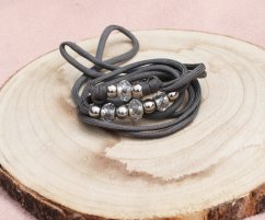 Výstavní vodítko s korálky VV139