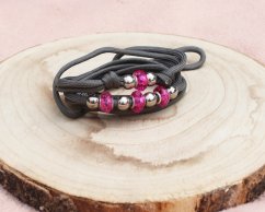 Výstavní vodítko s korálky VV140