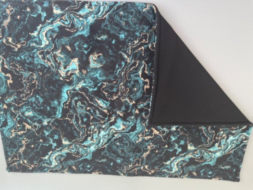 Cestovní deka pro psa NATRON green lagoon - velikost: velká cca 100x70