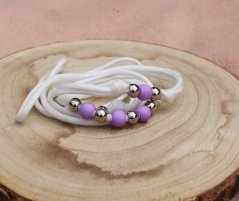 Výstavní vodítko s korálky VV147