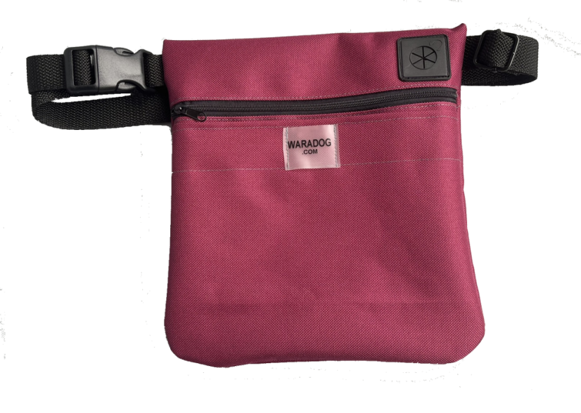 Pamlskovník pro psy Waradog CITY bordo - Obvod: 79 - 119 cm