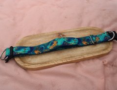 Bezpečnostní softshlelový obojek Waradog SAFETY oceandeep