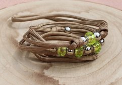 Výstavní vodítko s korálky VV120